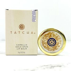 NIB Tatcha Camellia Gold Spun Moisturizing Lip Balm